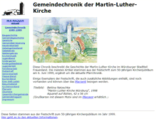 Tablet Screenshot of chronik.wuerzburg-martin-luther.de